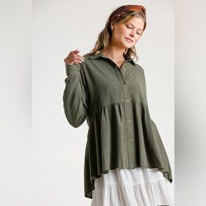 Umgee Olive Top